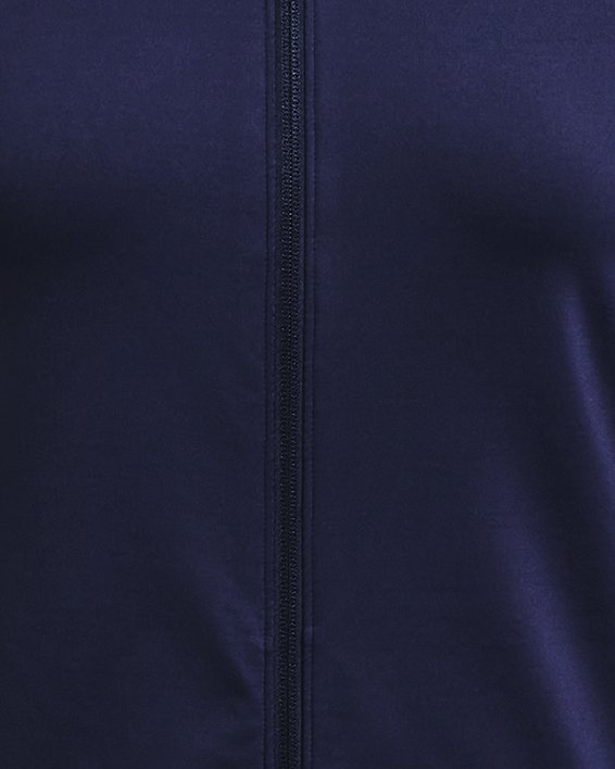 Haut intermédiaire entièrement zippé UA Storm pour femme, Blue, pdpMainDesktop image number 5