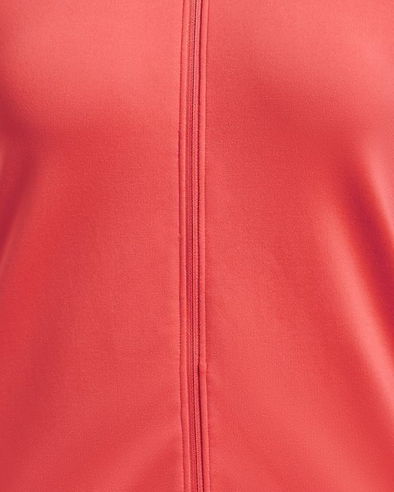 UA Storm Midlayer mit durchgehendem Zip für Damen, Red, pdpMainDesktop image number 5