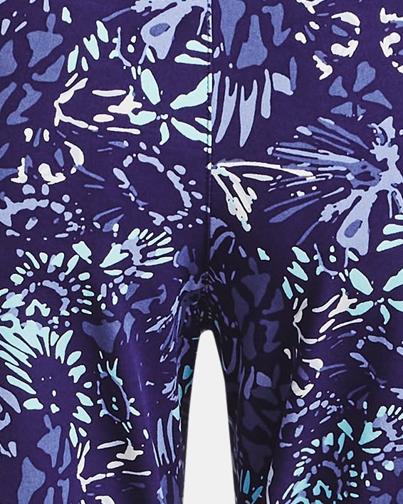 Women's UA Links Printed Shorts, Blue, pdpMainDesktop image number 9