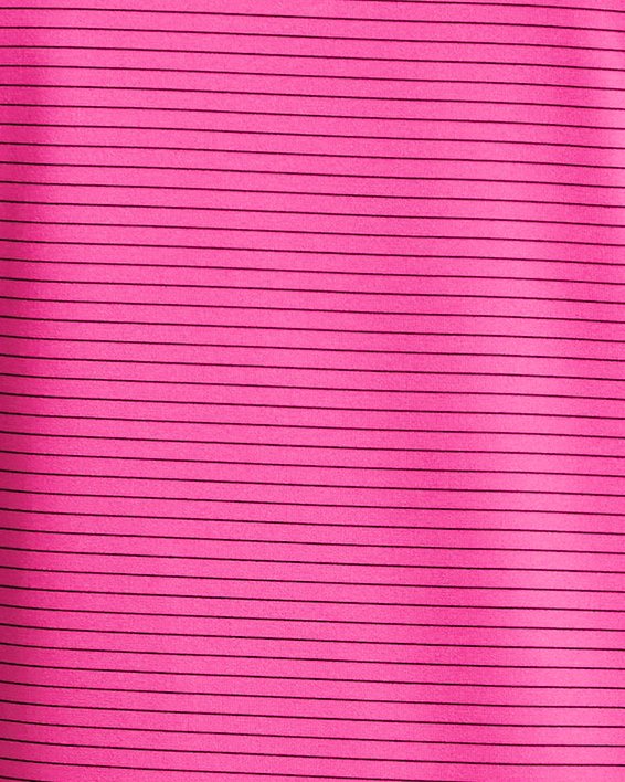 Polo UA Performance Stripe para niño, Pink, pdpMainDesktop image number 1