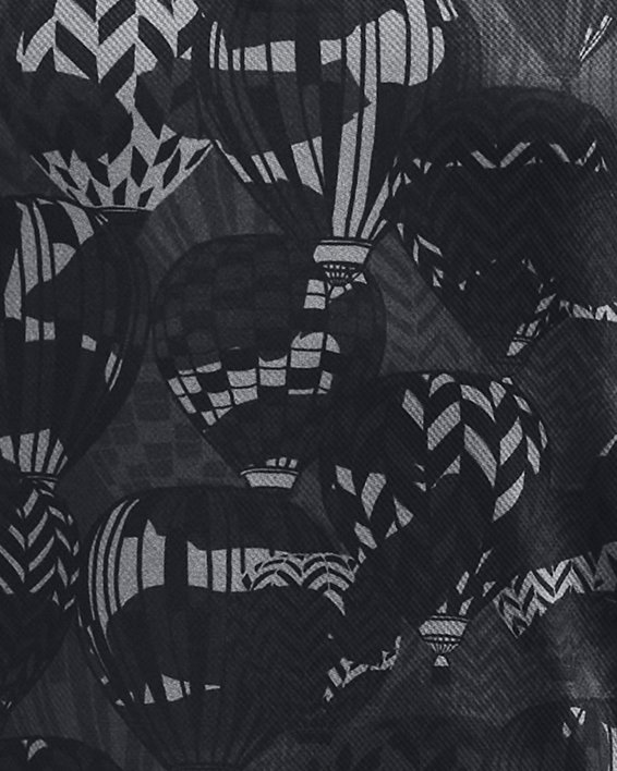Chłopięca koszulka polo z nadrukiem UA Performance, Black, pdpMainDesktop image number 0