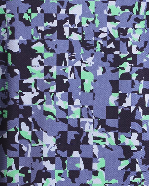 UA Performance Poloshirt mit Aufdruck für Jungen, Purple, pdpMainDesktop image number 1