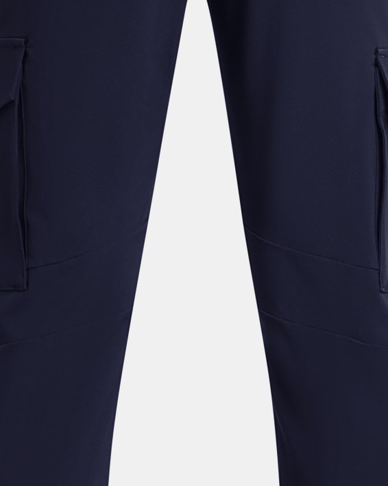 Boys' UA Pennant Woven Cargo Pants, Blue, pdpMainDesktop image number 1
