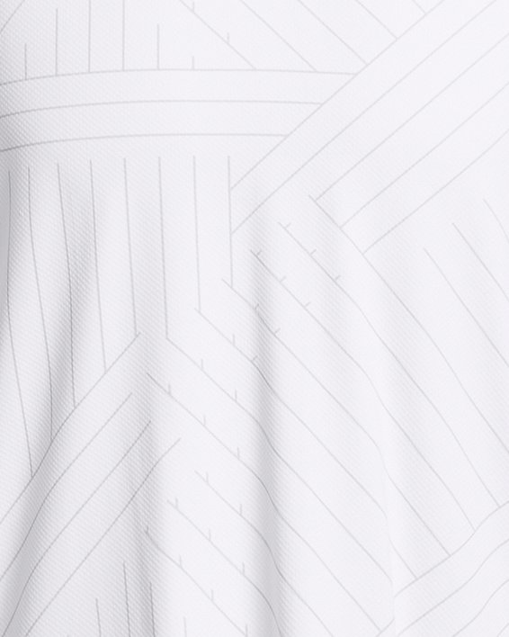 男士UA Iso-Chill Edge Polo衫 in White image number 3