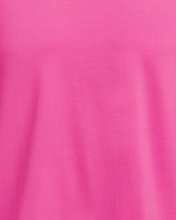 男士UA Performance 3.0 Polo衫 in Pink image number 4