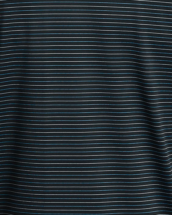 Męska koszulka polo UA Performance 3.0 Stripe, Black, pdpMainDesktop image number 3