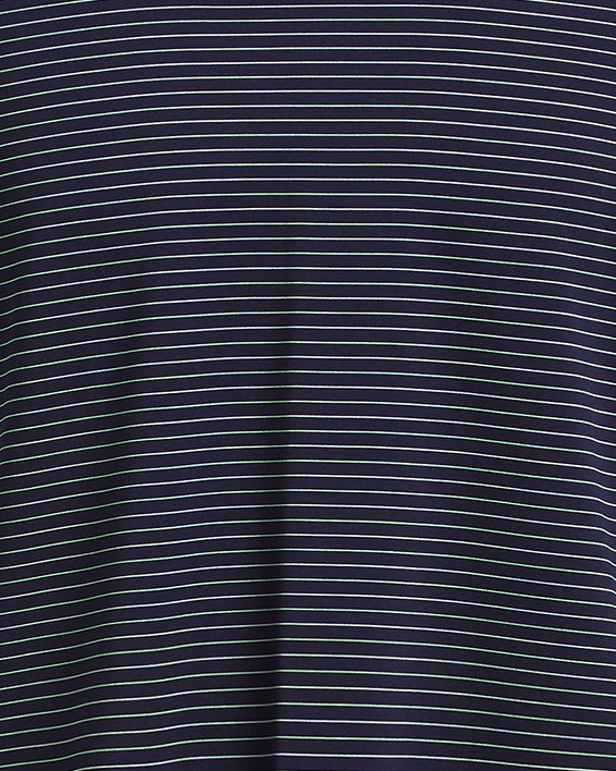 Men's UA Matchplay Stripe Polo, Blue, pdpMainDesktop image number 3