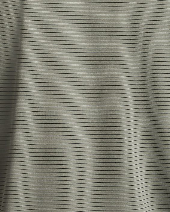 เสื้อโปโล UA Performance 3.0 Stripe สำหรับผู้ชาย in Green image number 5