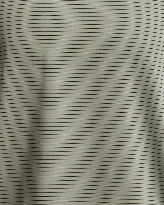 เสื้อโปโล UA Performance 3.0 Stripe สำหรับผู้ชาย in Green image number 4
