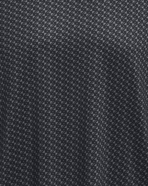Men's UA Matchplay Printed Polo, Black, pdpMainDesktop image number 4