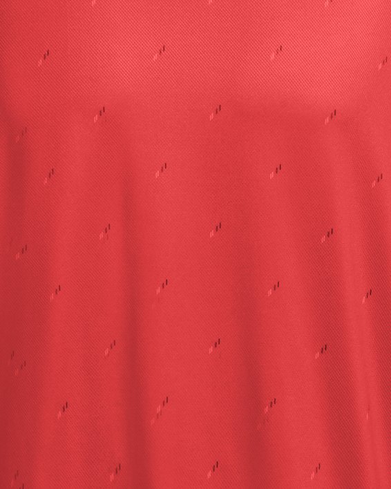 Men's UA Matchplay Printed Polo, Red, pdpMainDesktop image number 2