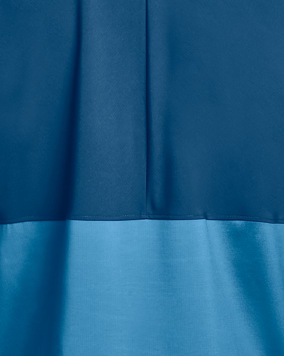 Męska koszulka z zamkiem do połowy długości UA Storm Windstrike, Blue, pdpMainDesktop image number 6