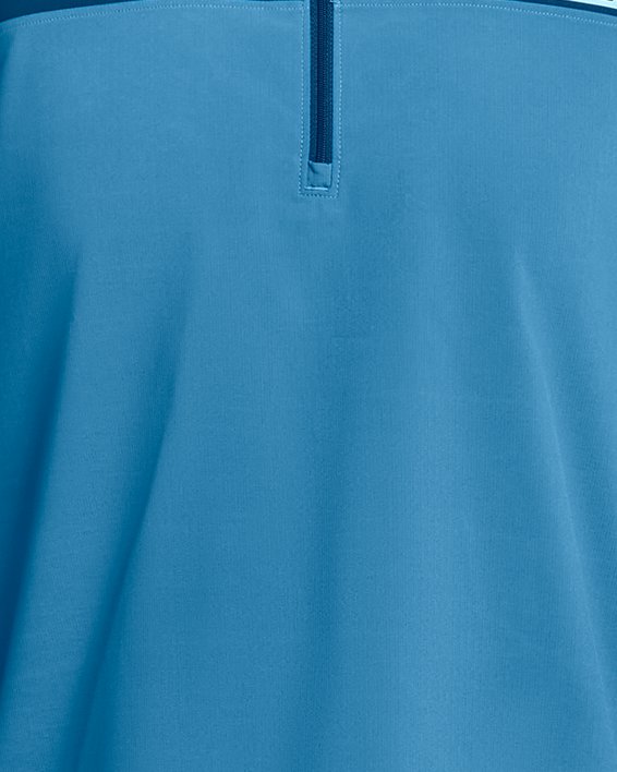 Męska koszulka z zamkiem do połowy długości UA Storm Windstrike, Blue, pdpMainDesktop image number 5