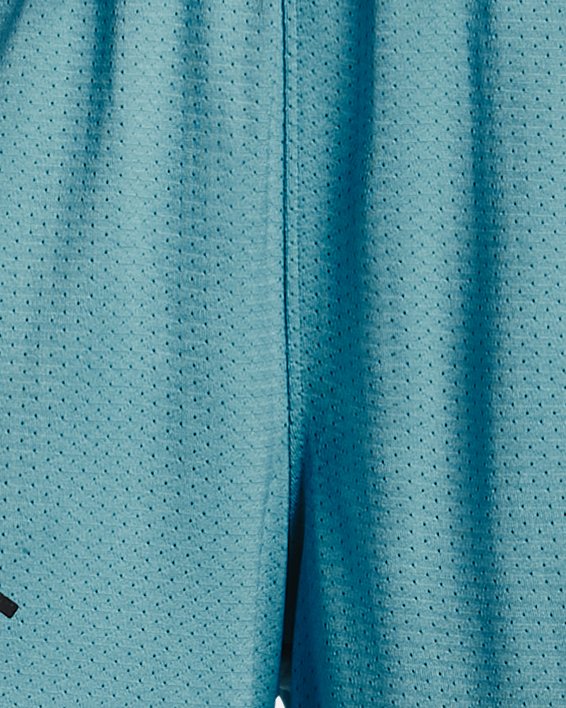 Shorts Project Rock Penny Mesh para mujer, Blue, pdpMainDesktop image number 4