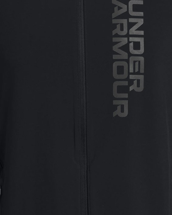  Under Armour Men's UA Qualifier Outrun The Storm Full Zip  Hooded Jacket 1350173 (as1, alpha, x_l, regular, regular, Grey 066,  X-Large) : Clothing, Shoes & Jewelry