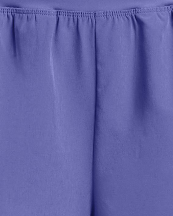 女士UA SmartForm Flex Woven短褲 in Purple image number 4