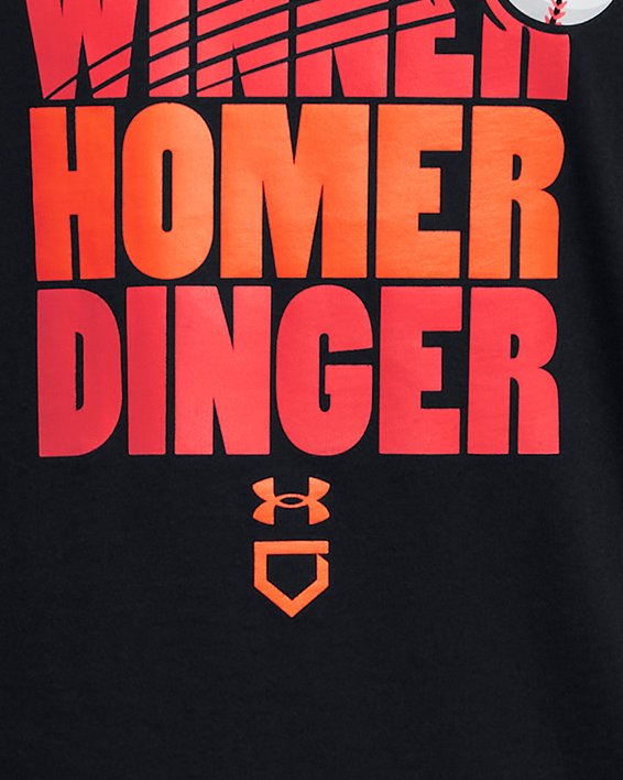 Boys' UA Home Dinger Short Sleeve