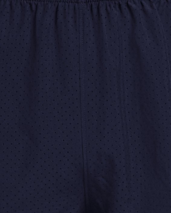 男士UA Launch Split Perf短褲 in Blue image number 5
