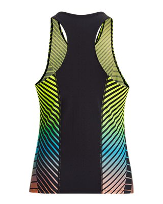 Women's UA Run Distance Singlet, Green, pdpMainDesktop image number 5