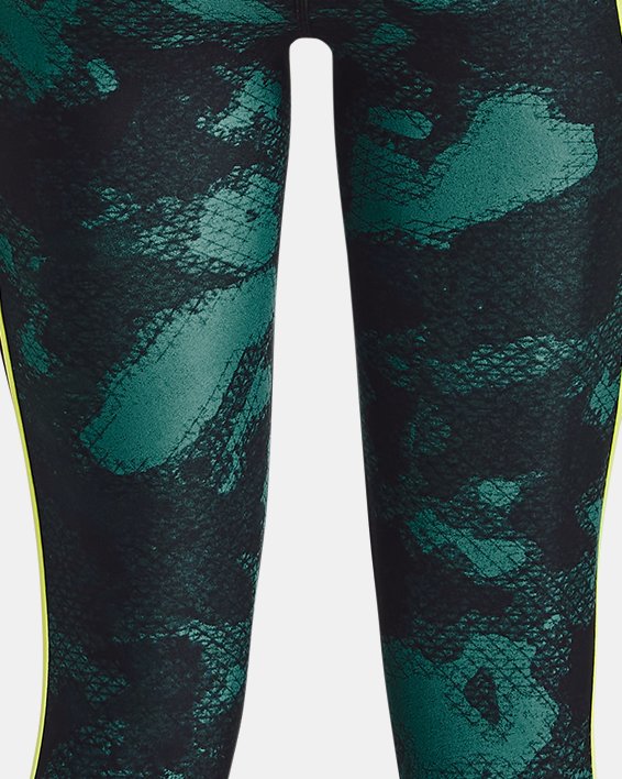 Leggings Project Rock HeatGear® Printed Ankle da donna, Green, pdpMainDesktop image number 7