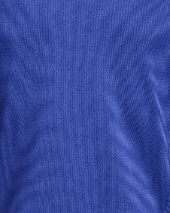 Men's UA IntelliKnit Run ½ Zip in Blue image number 7