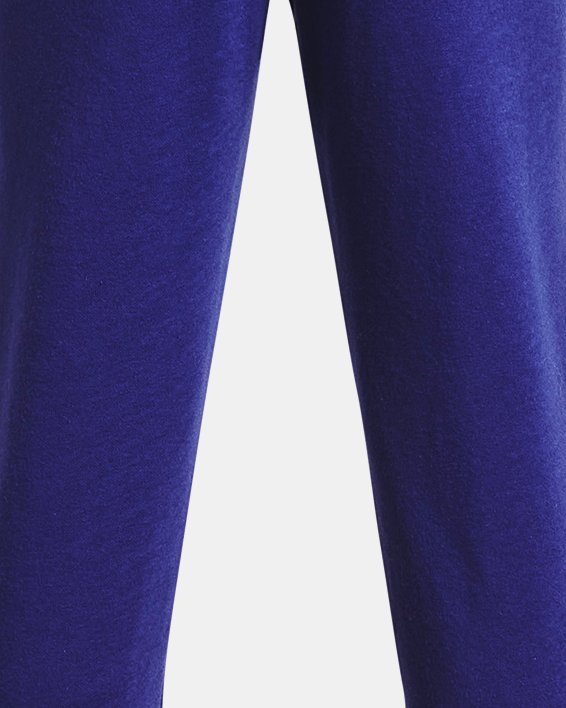 Pantalón de entrenamiento UA Rival Fleece Graphic para niño, Blue, pdpMainDesktop image number 1