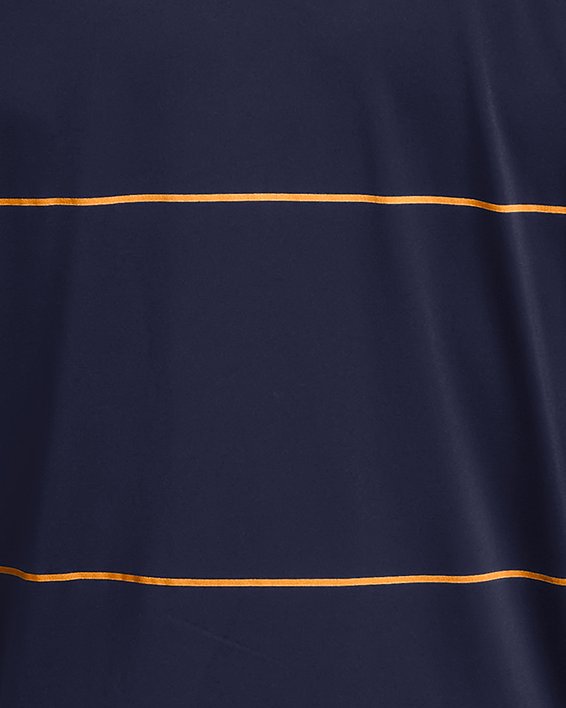 เสื้อโปโล UA Playoff 3.0 Stripe สำหรับผู้ชาย in Blue image number 5