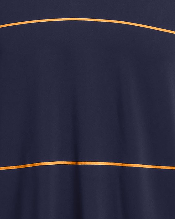 เสื้อโปโล UA Playoff 3.0 Stripe สำหรับผู้ชาย in Blue image number 4