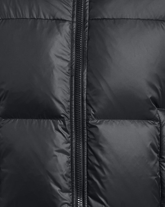 Men's ColdGear® Infrared Down Puffer Jacket, Black, pdpMainDesktop image number 7