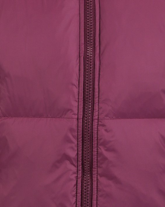 남성 ColdGear® Infrared 다운 푸퍼 재킷 in Maroon image number 0