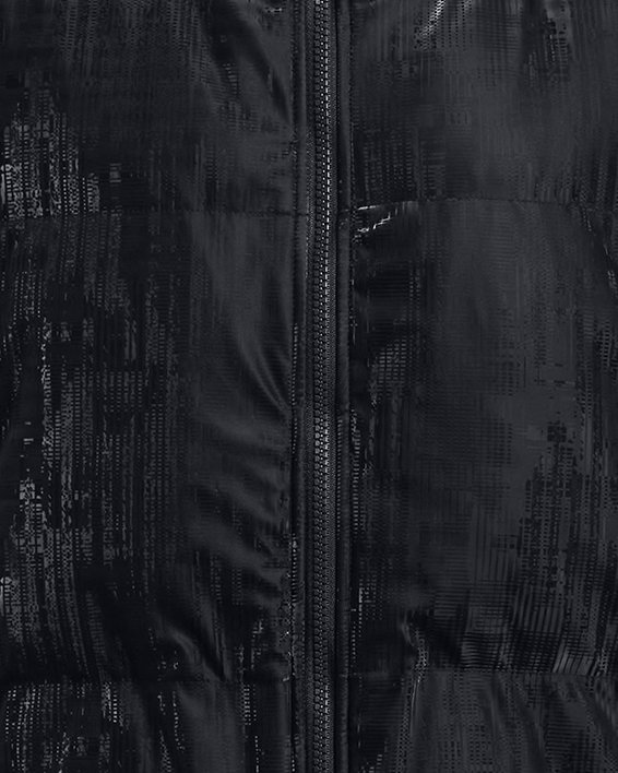 Women's ColdGear® Infrared Down Puffer Shine Jacket, Black, pdpMainDesktop image number 4