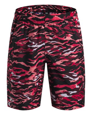 Boys’ UA Woven Printed Shorts null
