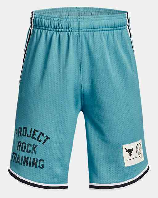 Boys' Project Rock Penny Mesh Shorts