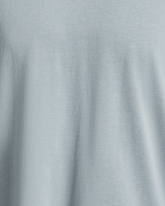 Unisex UA Outline Heavyweight Short Sleeve, Blue, pdpMainDesktop image number 8