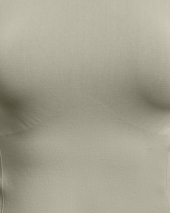 Women's UA Train Seamless Short Sleeve, Green, pdpMainDesktop image number 4