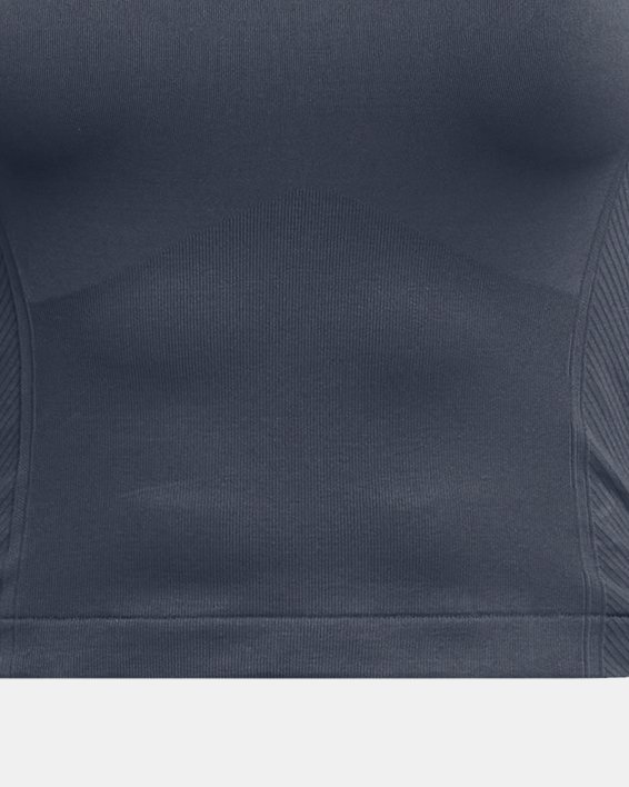 Women's UA Train Seamless Long Sleeve in Gray image number 4