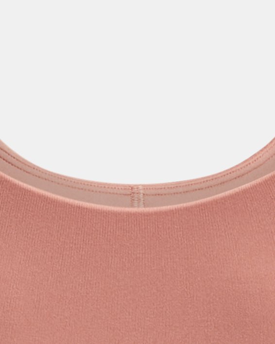 เสื้อกล้าม UA Meridian Fitted Crop สำหรับผู้หญิง in Pink image number 5