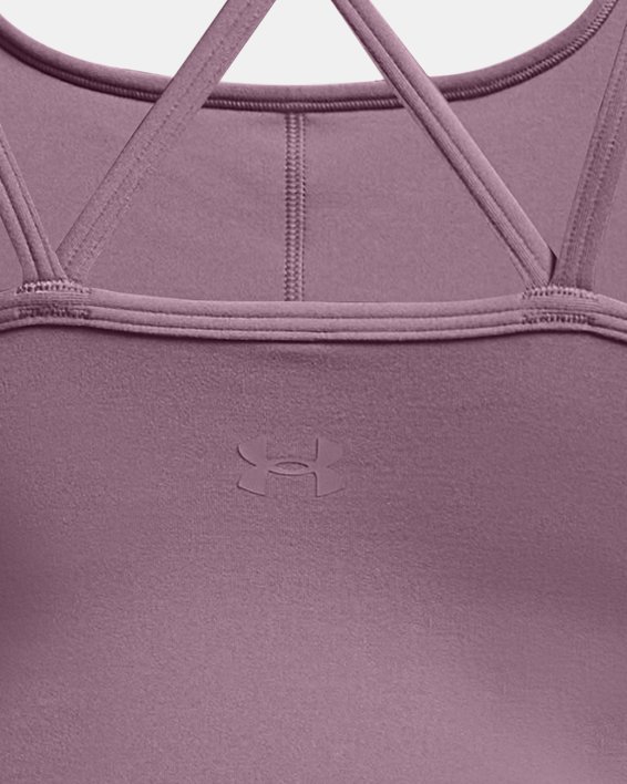 เสื้อกล้าม UA Meridian Fitted สำหรับผู้หญิง in Purple image number 5