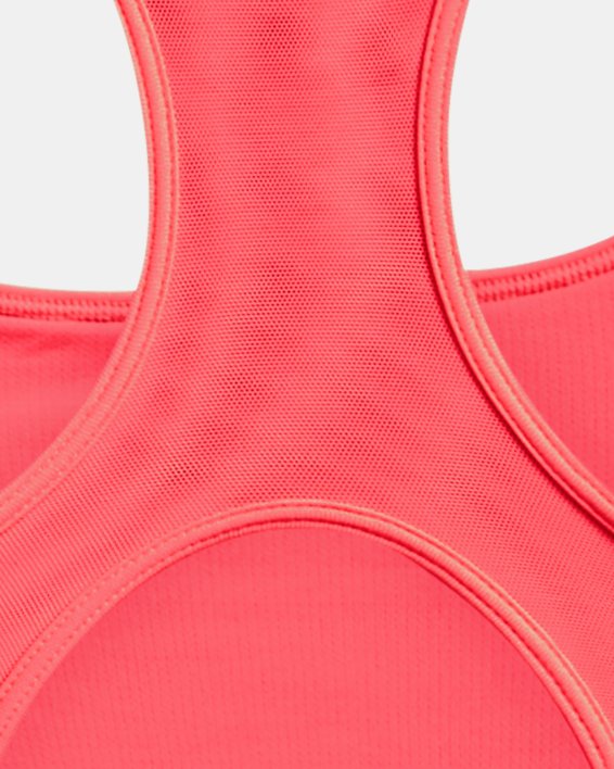 Women's HeatGear® Armour High Sports Bra, Red, pdpMainDesktop image number 13