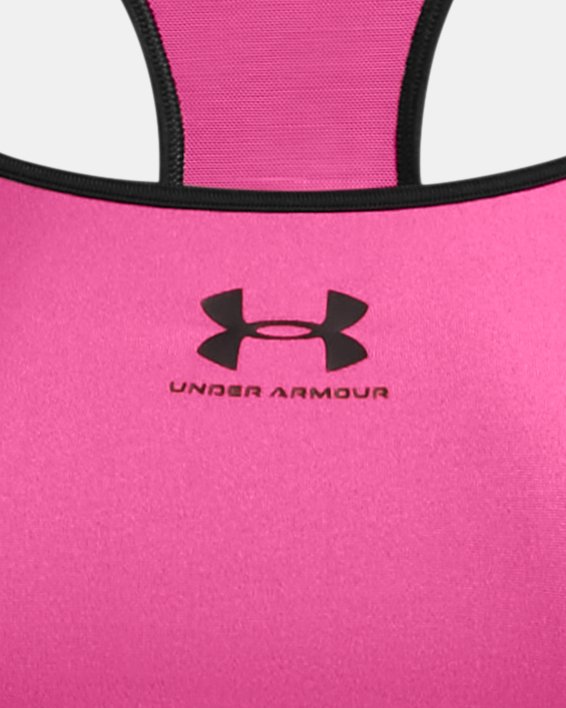 Brassière de sport HeatGear® Armour High pour femme, Pink, pdpMainDesktop image number 10