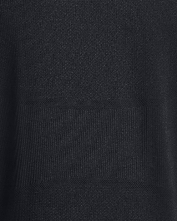เสื้อคอเต่า UA RUSH™ ColdGear® Seamless สำหรับผู้ชาย in Black image number 7