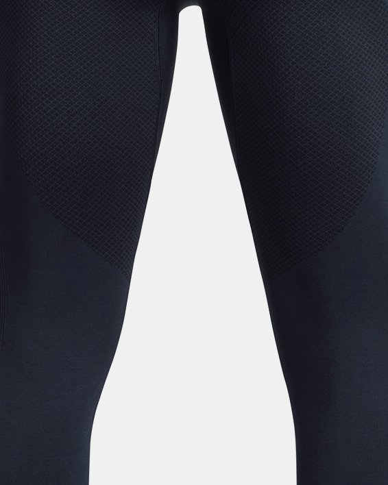 Men's UA RUSH™ ColdGear® Seamless Leggings, Blue, pdpMainDesktop image number 5
