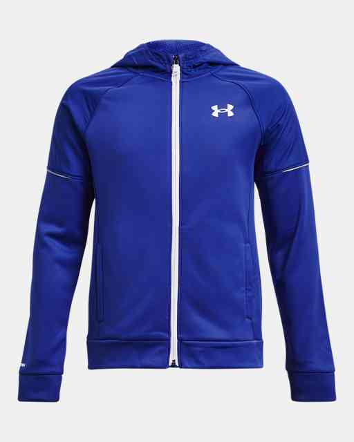 Boys' UA Storm Armour Fleece® Full-Zip Hoodie