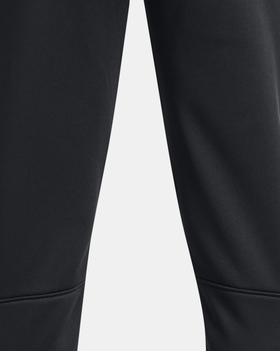 Boys' UA Storm Armour Fleece® Pants, Black, pdpMainDesktop image number 1