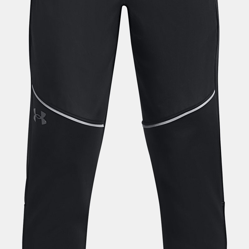 Boys' Under Armour Storm Armour Fleece® Pants Black / Pitch Gray YXS (122 - 127 cm)