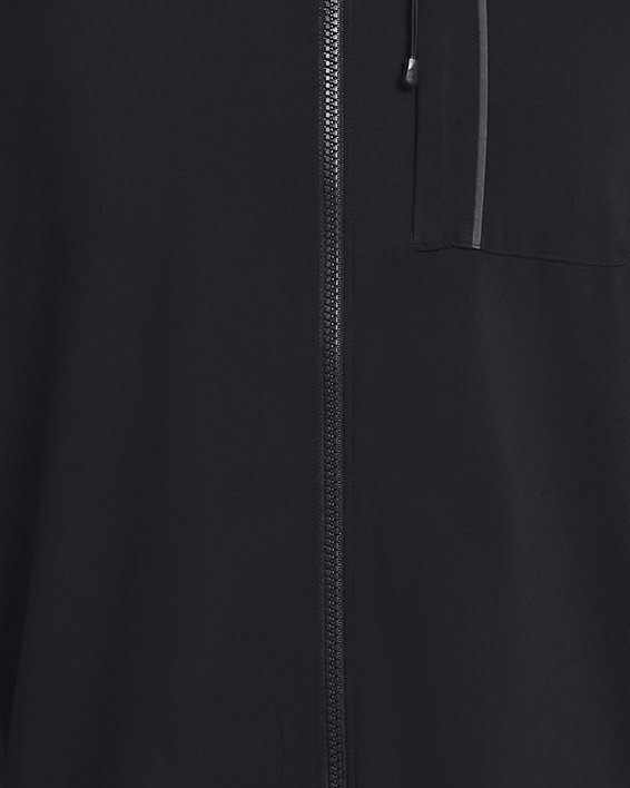 남성 UA 런 에브리웨어 재킷 in Black image number 6