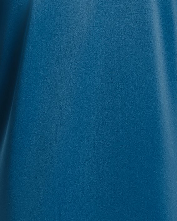 Girls' UA Tech™ Big Logo Short Sleeve, Blue, pdpMainDesktop image number 1