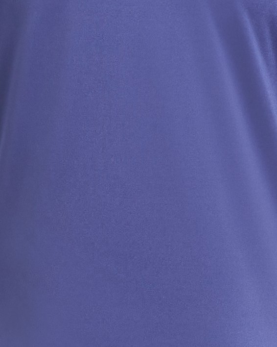 Girls' UA Tech™ Big Logo Short Sleeve in Purple image number 1