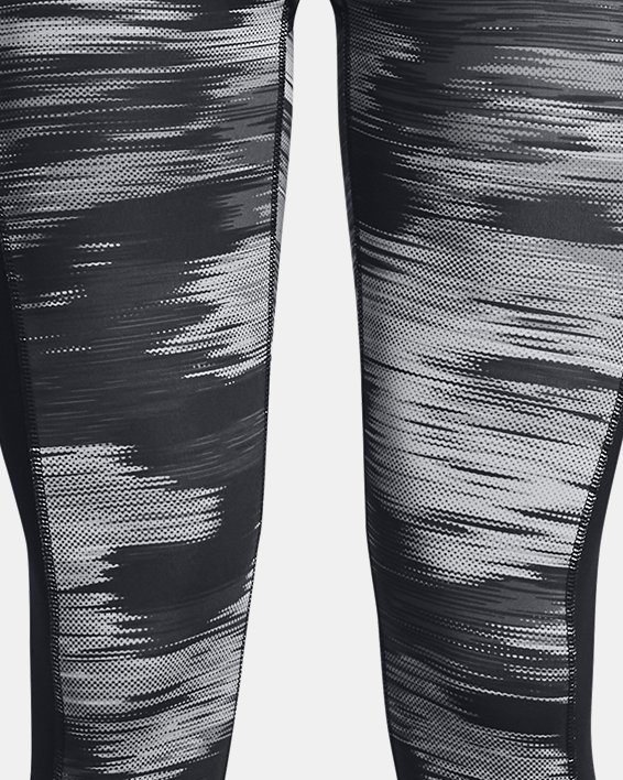 Women's UA Fly Fast 3.0 Glitch Tights, Gray, pdpMainDesktop image number 6