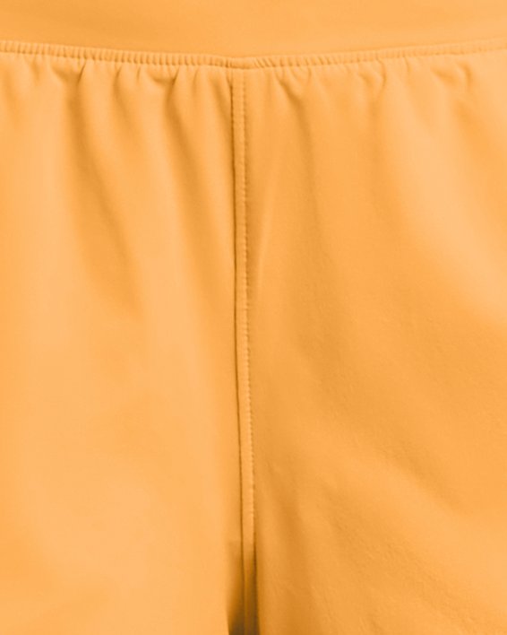 Women's UA Run Stamina 3'' Shorts, Orange, pdpMainDesktop image number 5